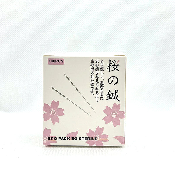 Sakura Acupuncture Needles 5 needles with 1 tube 1615 櫻花針五針一管4005